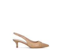 TWIN SET-SIMONA BARBIERI Slingback donna beige in pelle 40