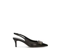 TWIN SET-SIMONA BARBIERI Slingback donna nera in pelle 41