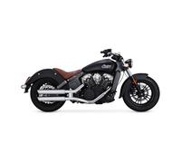 Twin slash 3" slip-ons cromato 2015-2022 indian scout Vance & hines