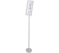Twinco M550758 Portariviste in Metallo da Terra con Cornice per Formati A4