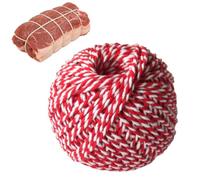 Twine String - Cotton 2mm 85m | Food Safe Soft Heavy Duty Kitchen Butcher Baking String | Meat Tying Cord For Turkey Roasting Wrapping Sausage Gardening Crocheting Knitting DIY Crafting Projects