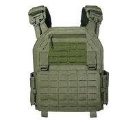 TWINFALCONS Tattico Airsoft JPC Lasercut Gilet Protettivo in Nylon 1000D Portapiatti Militare Compatibile QRS Molle combattere Gilet per Uomo Verde