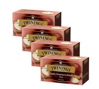 TWININGS Apple Cinnamon Uvetta Tea CONFEZIONE DA 4 (100 BUSTINE) | Nordic ...