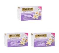 Twinings Benessere Coccole della Sera, Infuso Aromatizzato alla Vaniglia con Camomilla Radice di Cicoria e Spezie, Infusi e Tisane, 1 Confezione da 54 Filtri