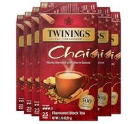 Twinings Chai Tea, 25 Count Bagged Tea (6 Pack) by Twinings