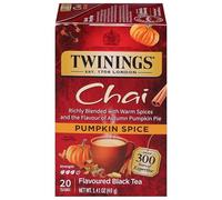Twinings Chai Tea, Pumpkin Spice, 20 Count by Twinings