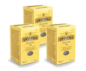 Twinings Earl Grey Tea, confezione da tre tè sfusa da 200g