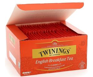 Twinings English Breakfast Tea Classic Confezione da 50 Filtri