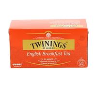 Twinings, English Breakfast Tea, Classica Miscela di Tè Neri Selezionati dal Sapore Deciso e Corposo, Infusi e Tisane, 12 Confezioni da 25 Filtri
