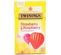 Twinings Fragola e Lampone 20 Bustine di Tè Confezione da 3