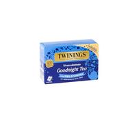 Twinings, Goodnight Tea, Tè Nero Deteinato Solubile, Camomilla con Melatonina per Addormentarsi più in Fretta, Gusto Vellutato, Infusi e Tisane, 1 Confezione da 14 Bustine