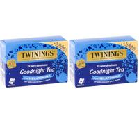 Twinings, Goodnight Tea, Tè Nero Deteinato Solubile, Melatonina, 14 Bustine (Confezione da 2)