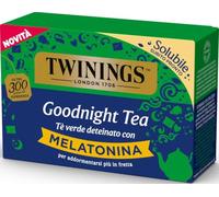 Twinings, Goodnight Tea, Tè Verde Deteinato con Melatonina, 12 Bustine | Tè Verde Deteinato solubile con Melatonina, per la riduzione del tempo richiesto per prendere sonno.