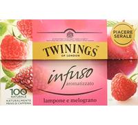 Twinings - Infusi Aromatizzati al Lampone e Melograno - Special Edition (20 Bustine)