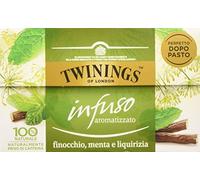 Twining Infuso Finocchio, Liquirizia E Menta 20 Filtri 40gr