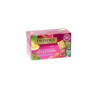 Twinings, Infusi Sensations Collection, Selezione di Infusi a Base di Frutta, Erbe e Spezie, con Ingredienti Naturali e Senza Caffeina, 1 Confezione da 20 Filtri