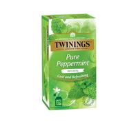 Twinings Infusion Tea Bags Individually-wrapped Peppermint Ref A00810 [Pack 20]