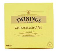 TWININGS LEMON SCENTED TEA Tè NERO PROFUMO LIMONE 50 BUSTINE 100GR