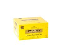 Twinings, Lemon Scented Tea, Tè Nero al Profumo di Limone, dal Sapore Deciso e Rinfrescante, Infusi e Tisane, 5 Confezioni da 50 Filtri