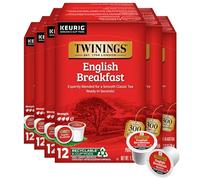 Twinings of London K-Cup Portion Pack for Keurig K-Cup Brewers Breakfast Tea, English, 12 Count (Pack of 6)