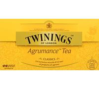 Twinings, Agrumance Tea, Tè Nero Aromatizzato agli Agrumi, Sapore Fresco e Appagante, Infusi e Tisane, 1 Confezione da 25 Filtri