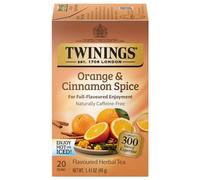 Twinings Orange & Cinnamon Spice Tea - 20 ct (1.41 oz)