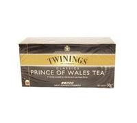 Twinings, Prince of Wales Tea, Miscela di Pregiati Tè Orientali, Gusto Intenso e Delicato, Infusi e Tisane, 1 Confezione da 25 Filtri