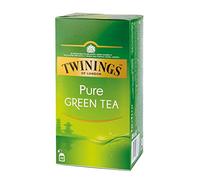 Twinings, Pure Green Tea, Pregiato Tè Verde Orientale, Delicato e Rinfrescante, con Caffeina, Infusi e Tisane, Confezione da 25 Filtri