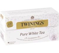 Twinings, Pure White Tea, Tè Bianco Prezioso, Gusto Fresco e Dissetante, Infusi e Tisane, 1 Confezione da 25 Filtri