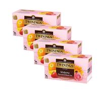 TWININGS Söderte Black Tea CONFEZIONE DA 4 (100 BUSTINE) | Miscela estiva ...