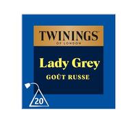 Twinings - Tè aromatizzato russo al bergamotto e agli agrumi, 20 bustine, 40 g
