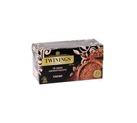 Twinings, Tè Nero Aromatizzato Cacao, Gusto Dolce e Avvolgente, Infusi e Tisane, 1 Confezione da 25 Filtri