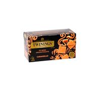 Twinings, Tè Nero Aromatizzato al Caramello, Aroma Dolce di Caramella Mou e Sciroppo Dorato, Gusto Dolce e Forte, Infusi e Tisane, Confezione da 25 Filtri