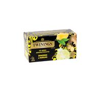 Twinings, Tè Nero Zenzero e Agrumi, 12 Confezioni da 25 Filtri | Gusto Avvolgente, Note di Limone e Bergamotto, da Gustare Caldo o Freddo (300 Filtri Totali)