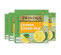 Twinings - Tè verde Light & Delicate, 160 g, 80 bustine (4 confezioni, tot. 320 bustine)