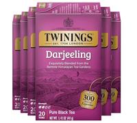 Twinings Tea, earl grey Darjeeling 20 count (confezione da 6)