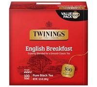 Twinings Tea, English Breakfast, 100 Count, 210ml