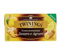 Twining Te' Nero Zenzero E Agrumi 25 Filtri