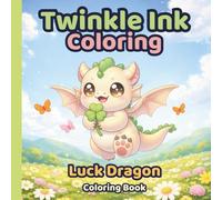 Twinkle Ink Coloring: Luck Dragon