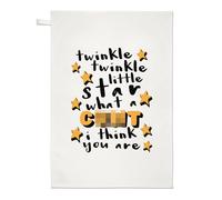 Twinkle Little Star Che C NT I Pensare You Are Strofinaccio Divertente Grezzo