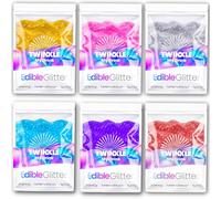 Twinkle my Drink® Brillantini Commestibili (Oro, Argento, Rosa, Blu, Viola, Borgogna - per oltre 150 bevande)