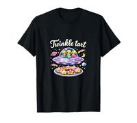 Twinkle Tart, Simpatico Gioco di Parole a Forma di UFO, con Disegno Alieno Maglietta
