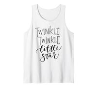 Twinkle Twinkle Little Star, Decorazione per cameretta a Tema Cielo Notturno Canotta