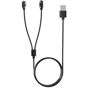 TwinkleHom [2 in 1] Caricatore universale per smart watch magnetico, cavo di ricarica USB per Reflex Active Ticwatch Veryfit Skg Letsfit Cubitt Yamaha Willful Fitpolo Tozo Wyze Umidigi Blackview