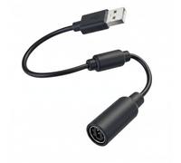 TwinkleHom Cavo USB Breakaway per controller Xbox 360, adattatore di ricambio compatibile con Logitech G920 G923 G27 G29, Thrustmaster Wheel, Guitar Hero, RockBand, RockSmith - 25 cm