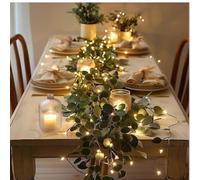 Twinkling Tree Fairy Light Olive Vine,Faux Vine Lights Artificial Greenery Garland,Artificial Greenery Twig Vine Lights for Christmas Spring Fireplace Mantle Decoration Indoor (3)