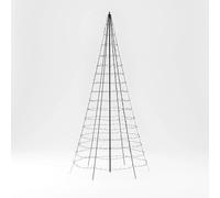 Albero di luci Light Tree Twinkly 450 led RGBW con palo 3m controller Bluetooth