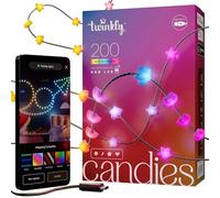 E_0002_S91108087 Twinkly Ghirlanda di Luci LED Twinkly TWKS200RGB-G Natale 10 W