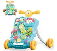 Twinky Girello per Bambini 6-18 Mesi - Carrello Primi Passi con Attività Divertenti e Velocità Regolabile - Ideale per i Primi Passi del Neonato
