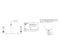 Twinlight Set supporto cavo cromato | Suzuki VZ 1600 Marauder